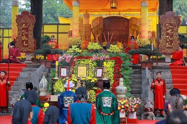 Hà Nội recreates Lunar New Year court ritual at Thăng Long Imperial Citadel