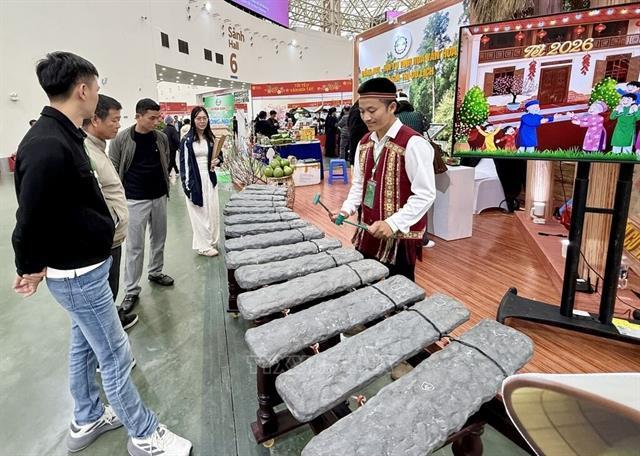 Đồng Nais stone instruments echo cultural values at  the Glorious Spring Fair 2026