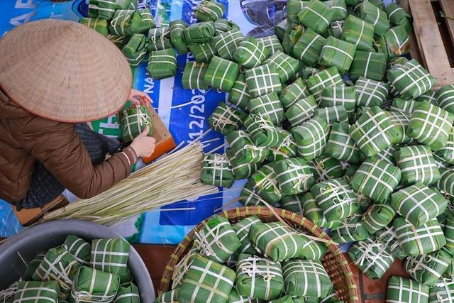 Green banh chung – Embracing the soul of Vietnamese Tet