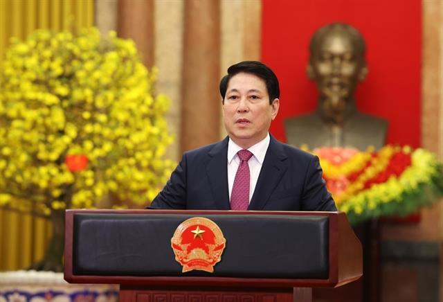 State President Lương Cường conveys Tết greetings on New Years Eve
