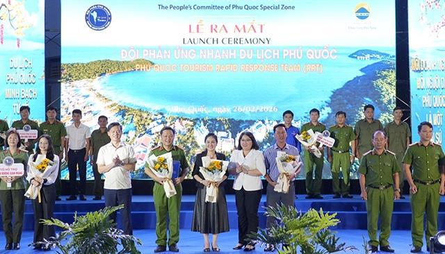 Phú Quốc Tourism Rapid Response Team launched