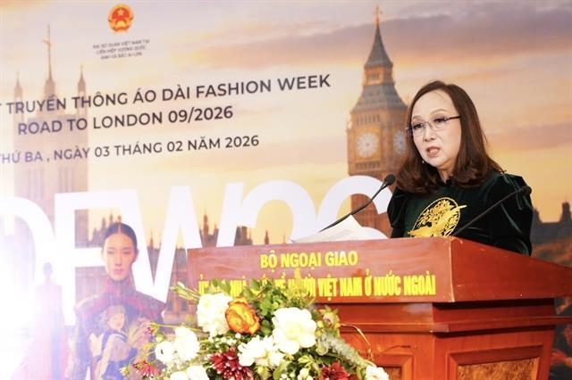 ĐÃ XB ONLINE: Fashion event to celebrate Vietnamese áo dài on world stage