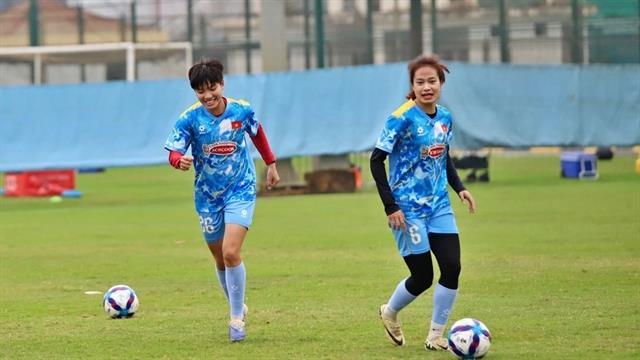 National team gear up for AFC Womens Asian Cup