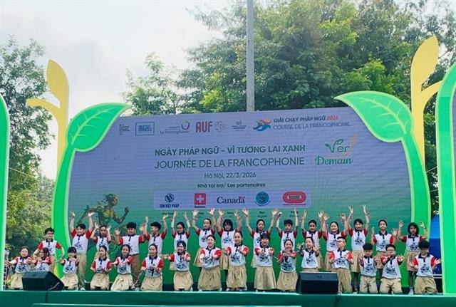 Thousands of people run and research information at 2026 Course de la Francophonie 