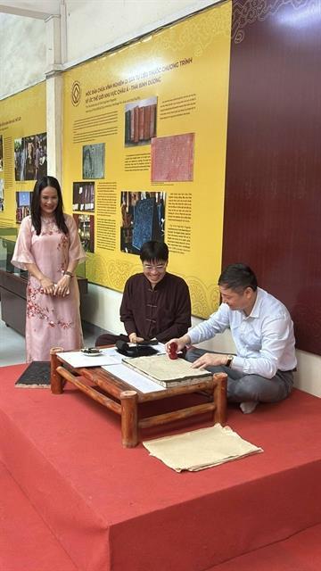 Trúc Lâm Buddhism artefacts on display at Bắc Ninh Museum