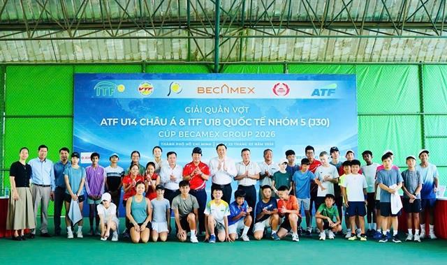 Events held for young international tennis players
