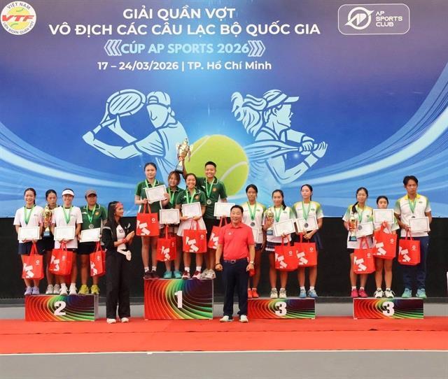 Military dominate National Tennis Clubs Championship