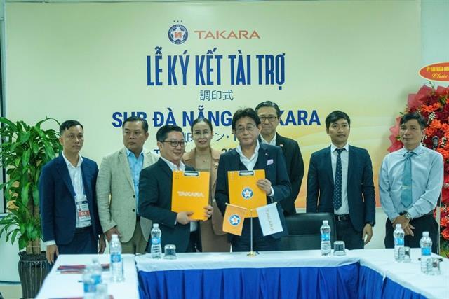 SHB Đà Nẵng, Takara sign sponsorship deal