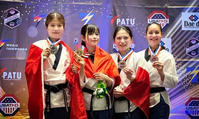 Loan takes silver, Vân triumphs in US Open Taekwondo