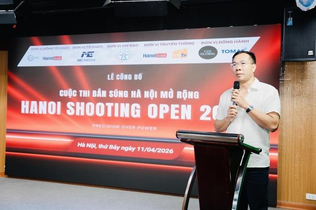 Hanoi Shooting Open to promote sport among community

