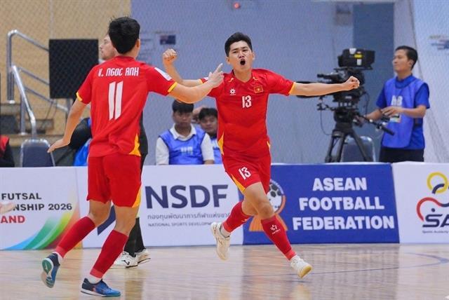 Việt Nam win bronze at ASEAN Futsal Championship