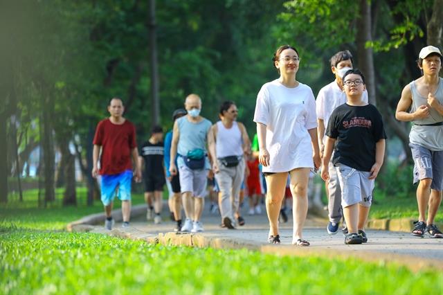 Hà Nội opens its parks, welcoming a greener future