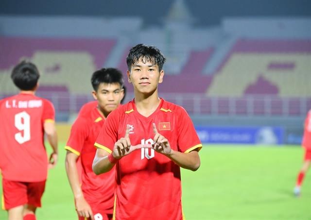 Lực emerges as Việt Nams key player at ASEAN U17 Championship