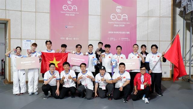 Việt Nam scooped four medals at the ECA 2026 