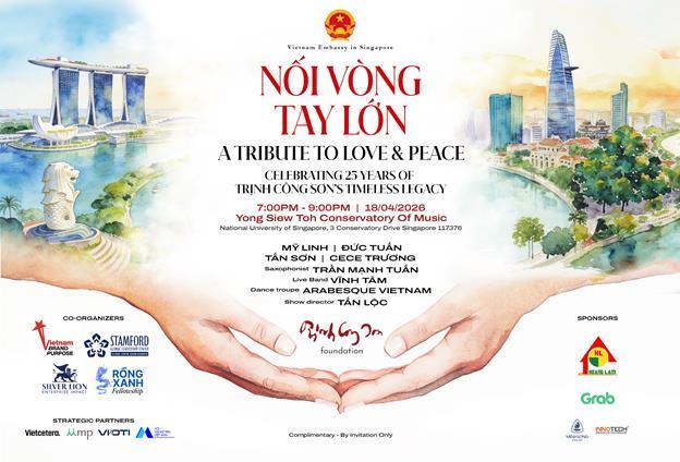Trịnh Công Sơn tribute concert to be held in Singapore
