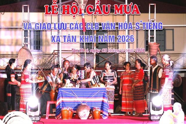 Đồng Nai honours rain-praying ritual of the Stiêng