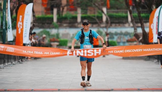 Tung, Anh win Ultra Trail Hà Giang 2026, marathon events follow in mountainous province