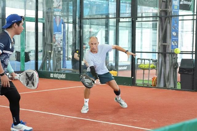 Việt Nam Padel Open begins, attracting both local and foreign players