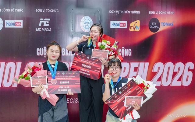 Nga wins first Hanoi Shooting Open with record result