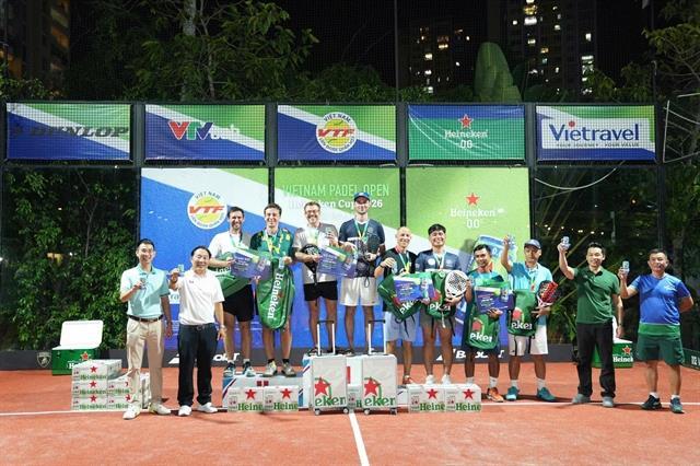 International players dominate at Vietnam Padel Open 2026