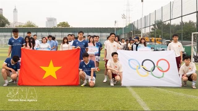 Vietnamese students in Beijing promote sportive spirit in line with Uncle Hồs lifestyle