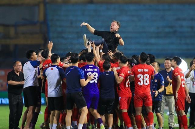 Polking targets Asia glory for Hà Nội Police after title triumph


