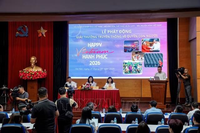 Happy Vietnam 2026 human rights media awards launched
