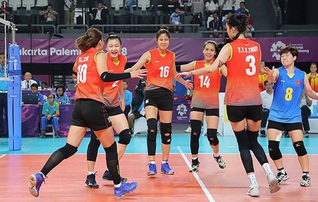 Việt Nam set sights on AVC Womens Volleyball Cup