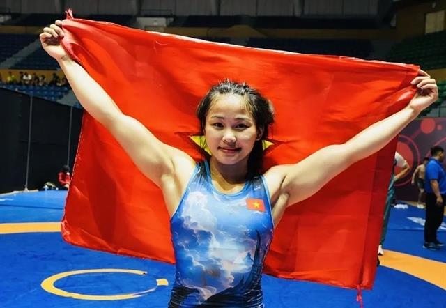 Linh grabs Việt Nams first gold at Asian junior championships
