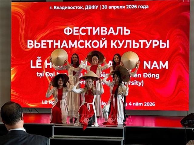 Vietnamese students bring ‘Mini Việt Nam to Russia at cultural festival