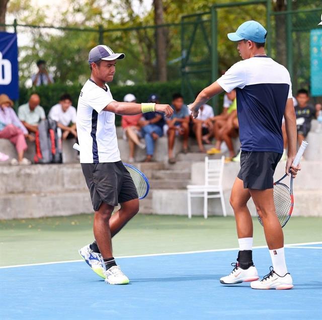 Phát and Cường eye next tennis double title after VTF Pro Tour 200 win