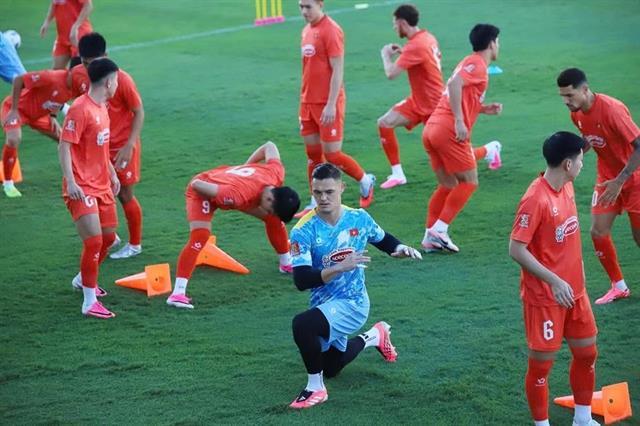 Team Việt Nam begin training for ASEAN Cup campaign