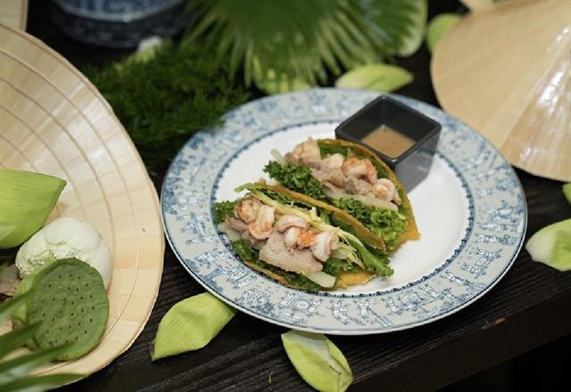 Bánh xèo Miền Trung or Central Vietnam-style crispy crepe