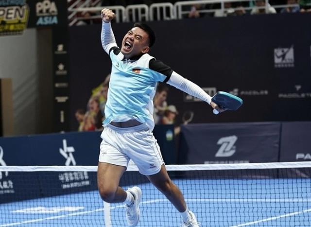 Nam tops Asian pickleball ranking