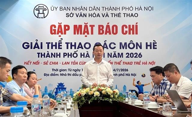 Summer tournament held to promote sport in Hà Nội
