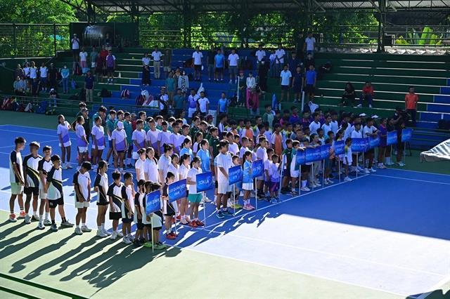 Junior tennis players vie for AP Sports Cup titles