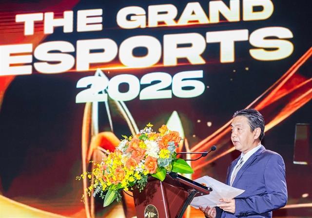 Grand Esports 2026 opens, players vie for domestic and international titles