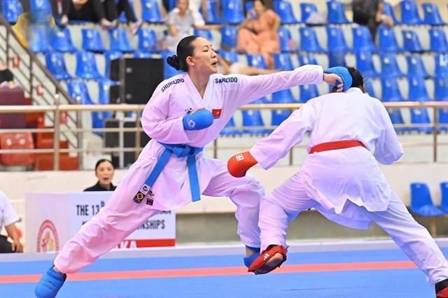 Karate fighters dominate regional championships ahead of ASIAD Games