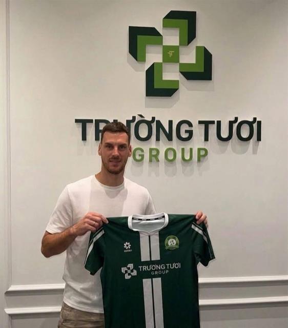 Trường Tươi Đồng Nai FC sign Serbian midfielder Milos Vulic