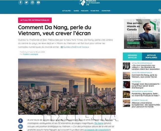 French journal dubs Đà Nẵng the Miami of Vietnam