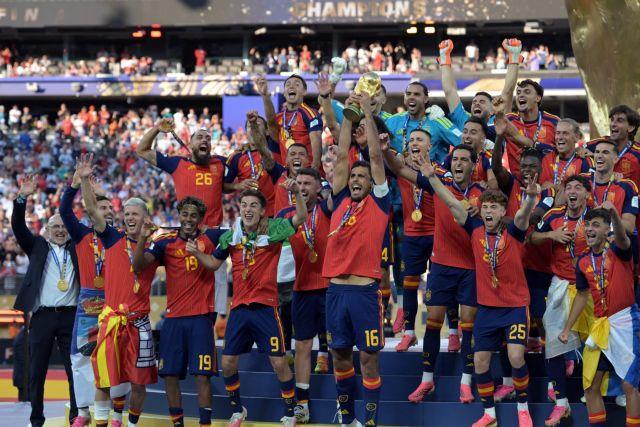 Spain wins World Cup for second time