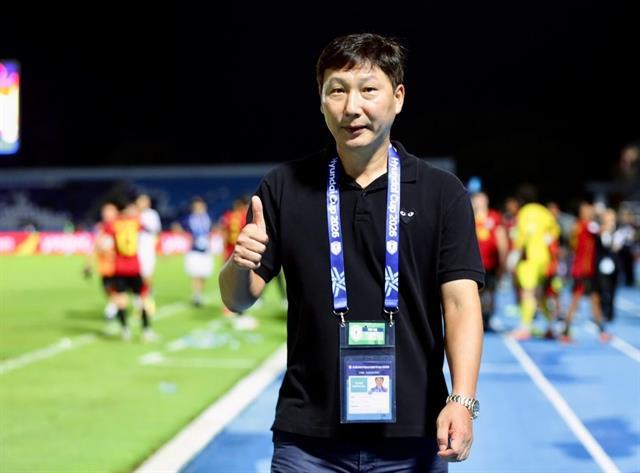 Kim pleased with win, urges players to keep feet on ground

