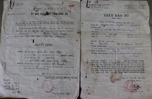 The 58-year return journey of a fallen soldier