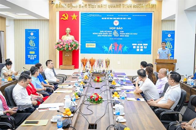 Strongest players to compete in Nhân Dân Newspapers national table tennis championship