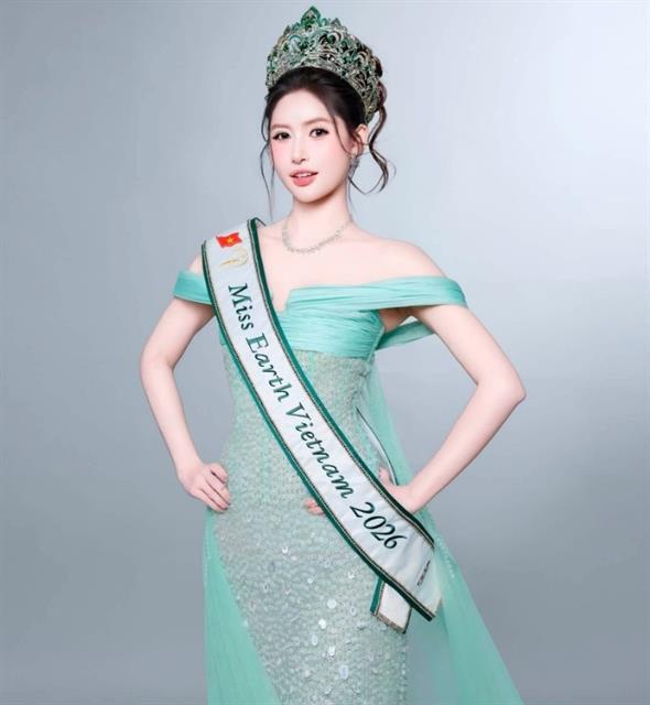 Phạm Hoàng Thu Uyên to represent Việt Nam at Miss Earth 2026 contest