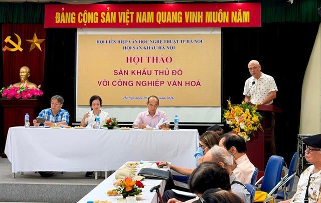 Hà Nộis theatre sector seeks bigger role in cultural industries