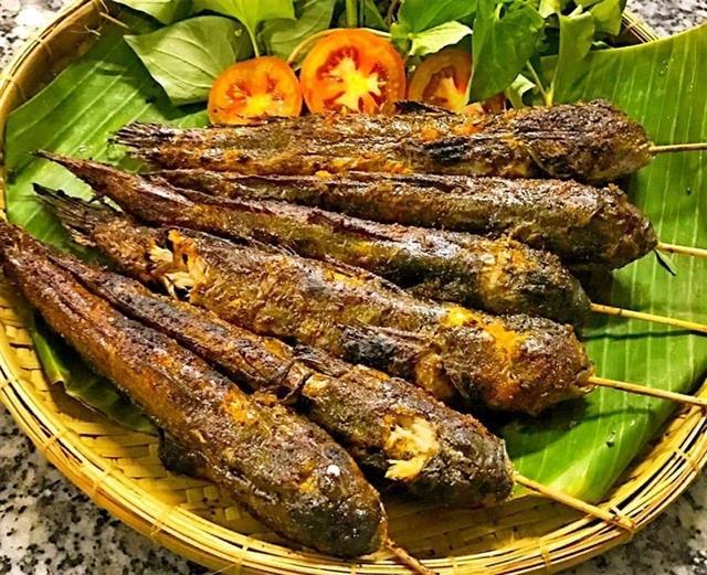 Mudskippers, an unusual but delicious fish from Cà Mau