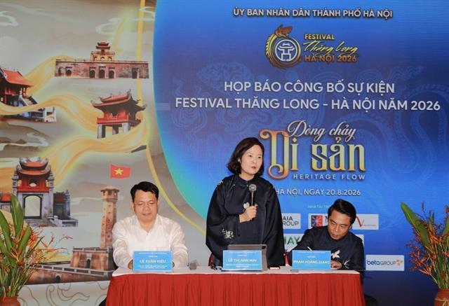 Thăng Long - Hà Nội Festival 2026 set for September