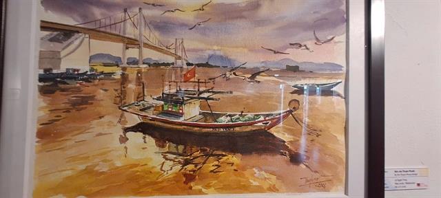 Paintings of Đà Nẵng go on display