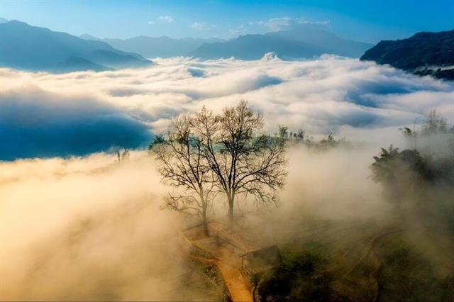 Choản Thèn, a village above the clouds